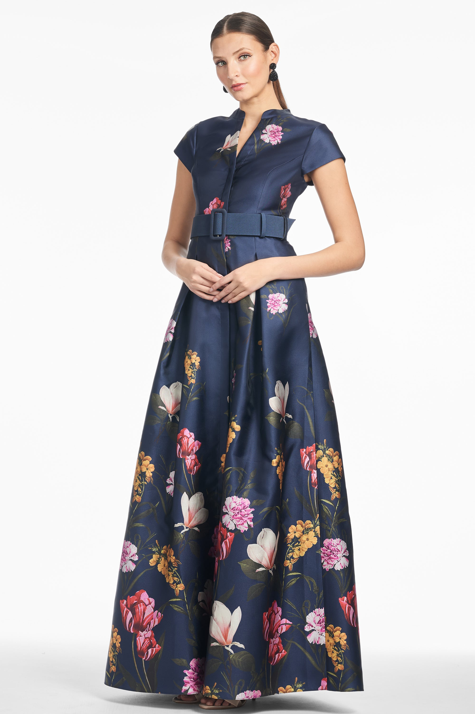 MARTA GOWN - DARK MIDNIGHT GARDEN - 3