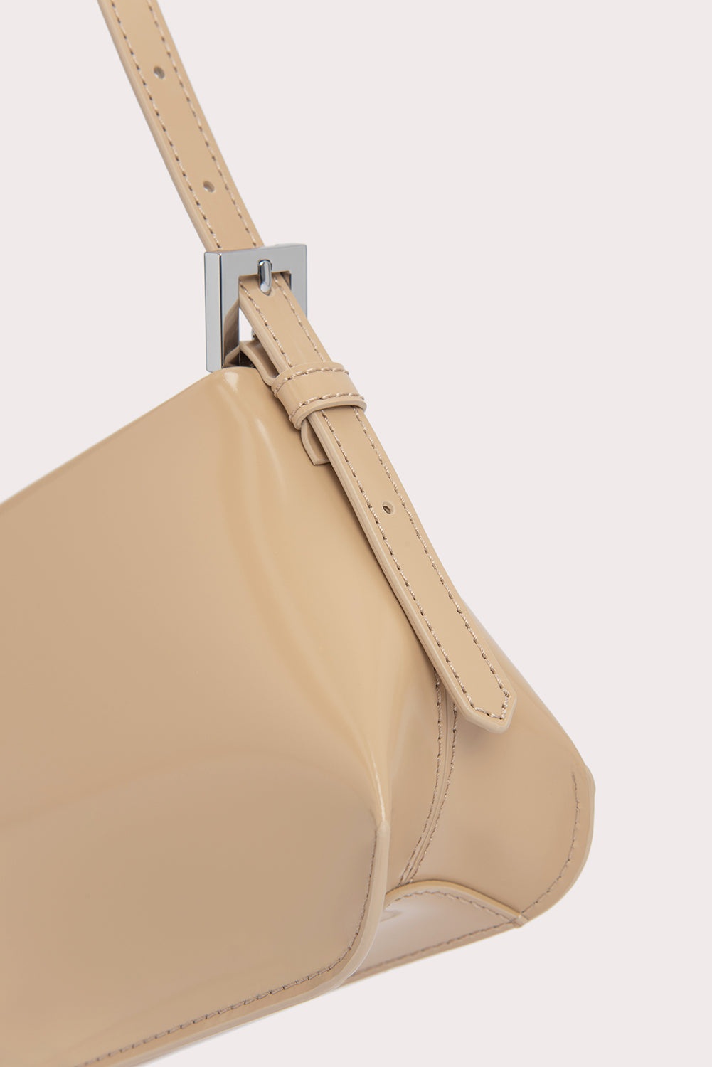 Dulce Kraft Semi Patent Leather - 3