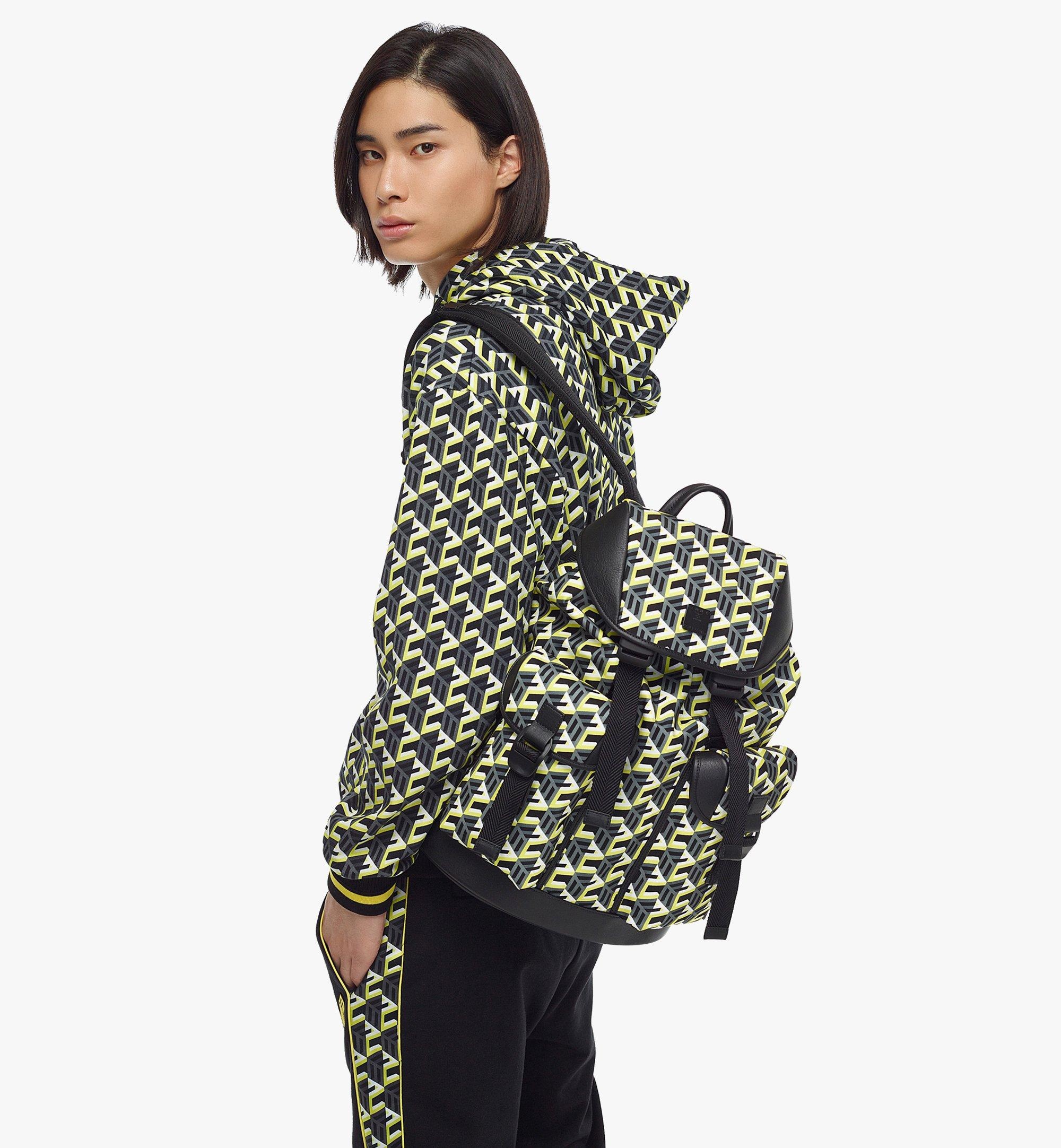 Brandenburg Backpack in Cubic Monogram Nylon - 2