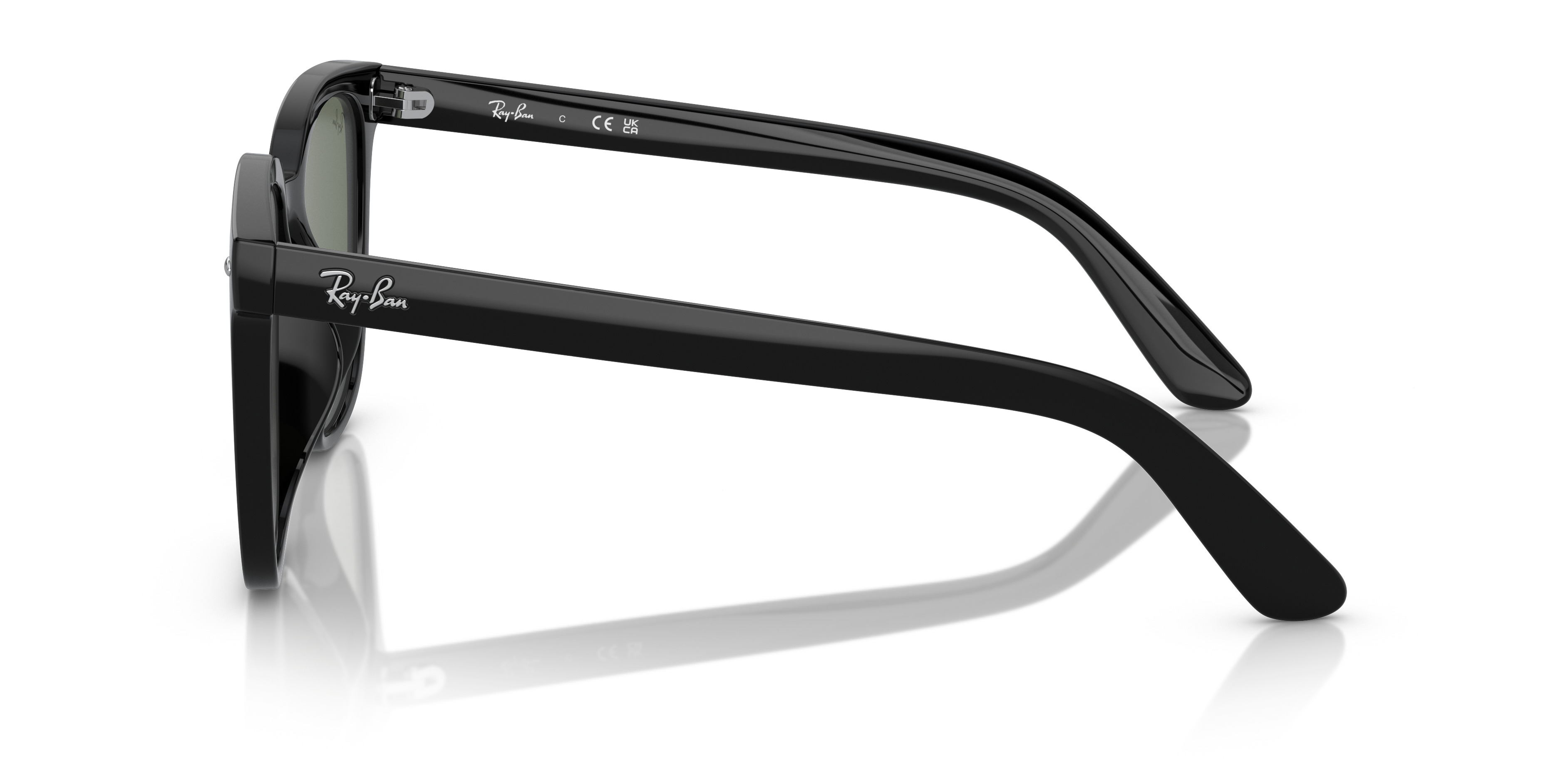 小物 Ray-Ban RB4401D RB4401D Sunglasses in Black and Dark Grey - RB4401D | Ray