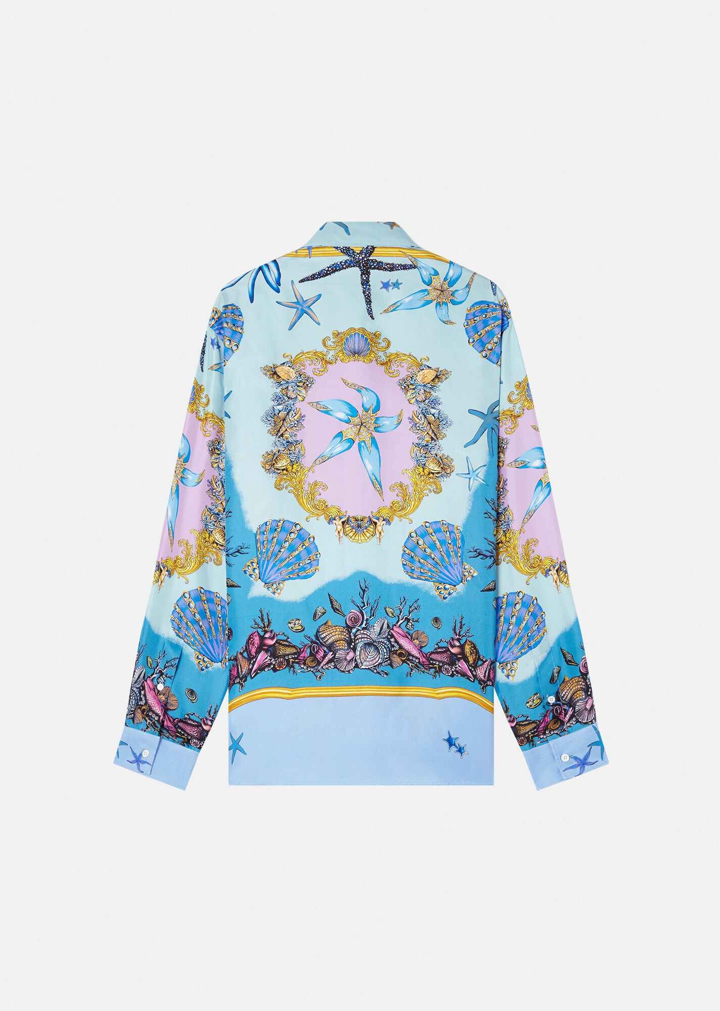 Trésor de la Mer Print Silk Shirt - 3