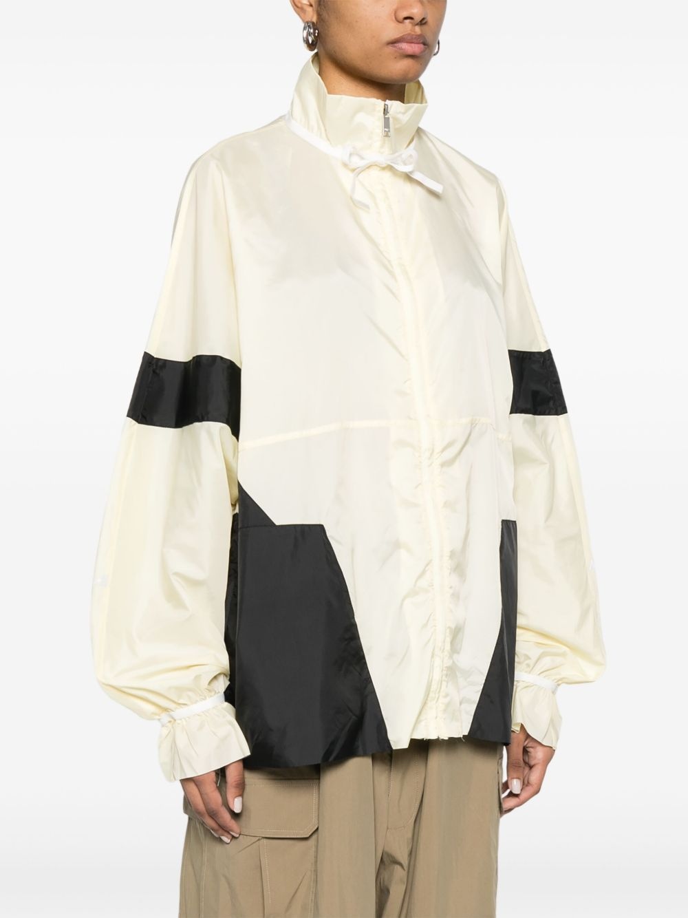logo-print lightweight jacket - 3