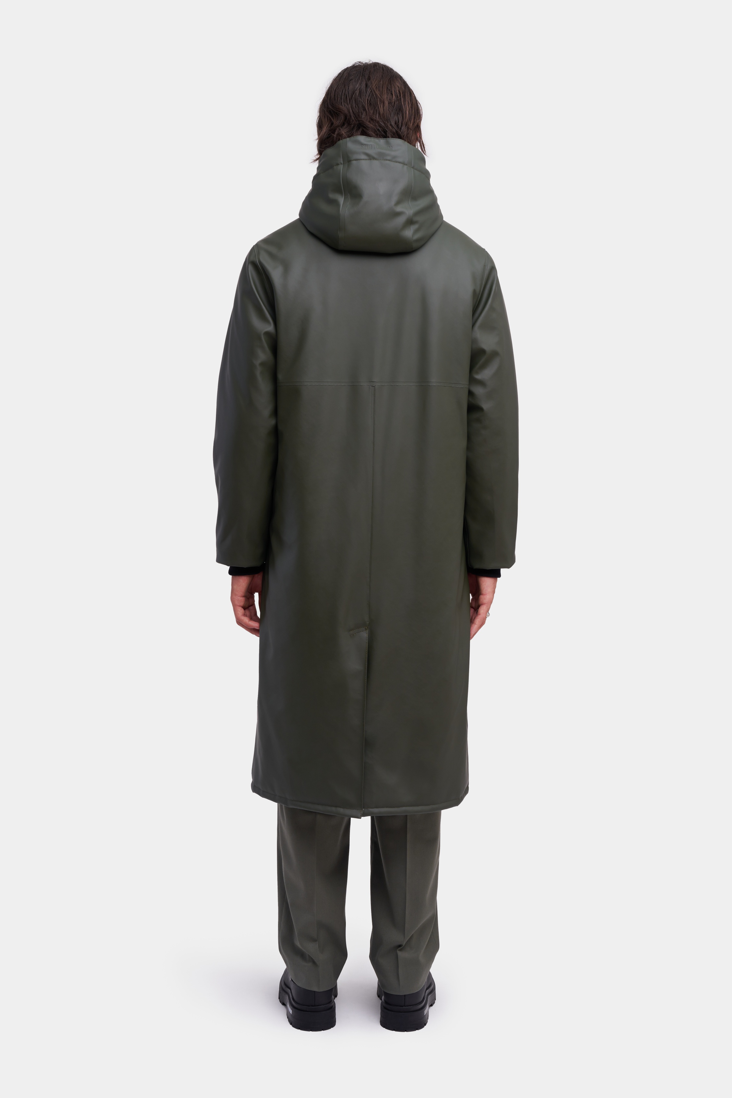 Stockholm Long Winter Jacket Green - 4