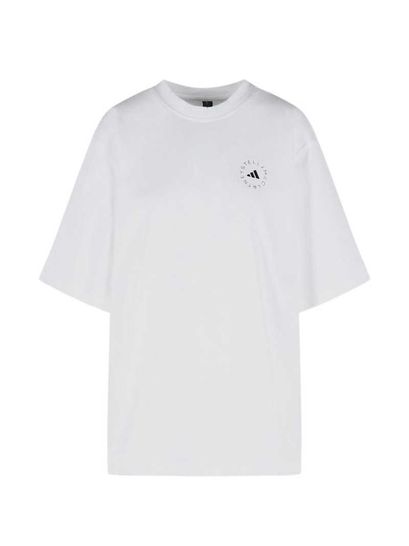 ribbed logo T-shirt 1