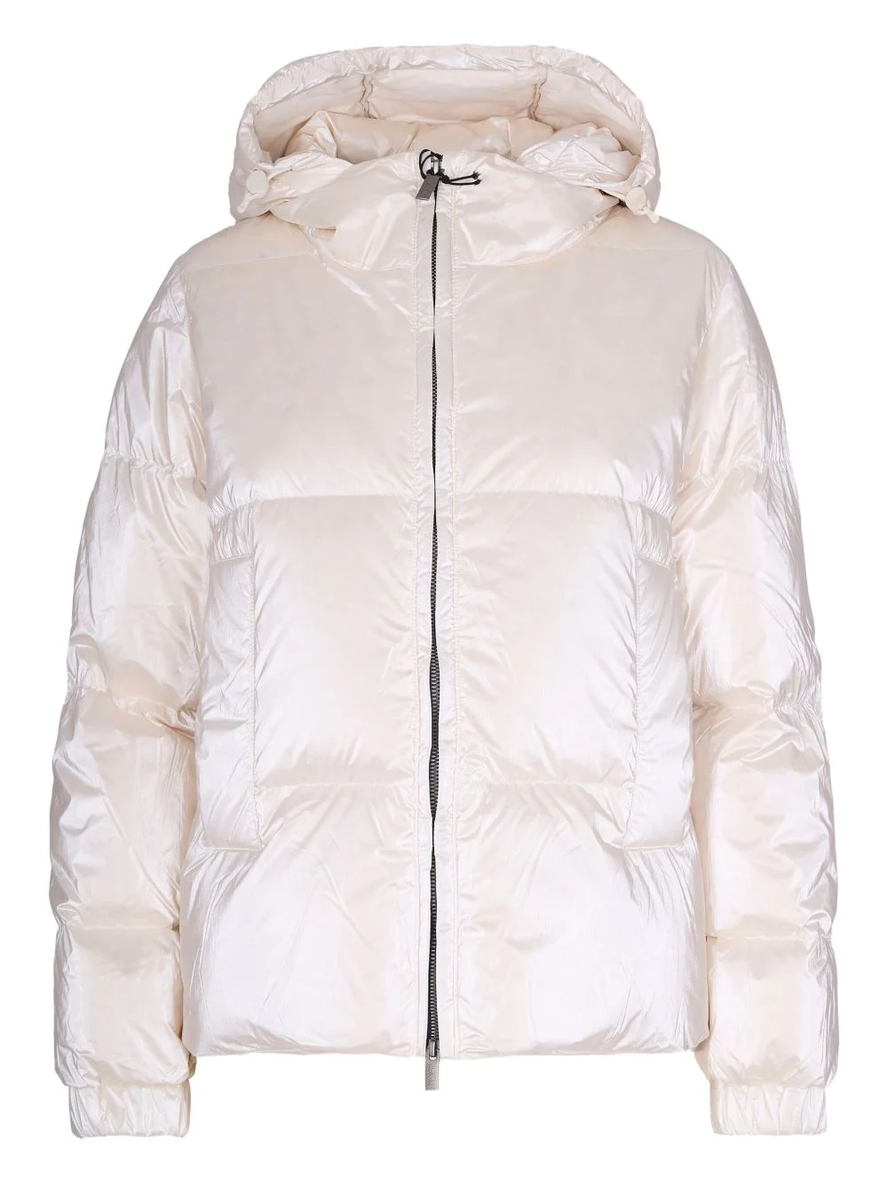hooded puffer jacket - 1