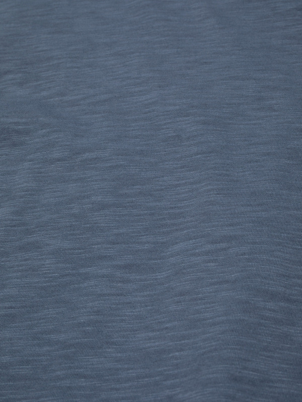 Roffe Slub T-Shirt Bluegrey - 3