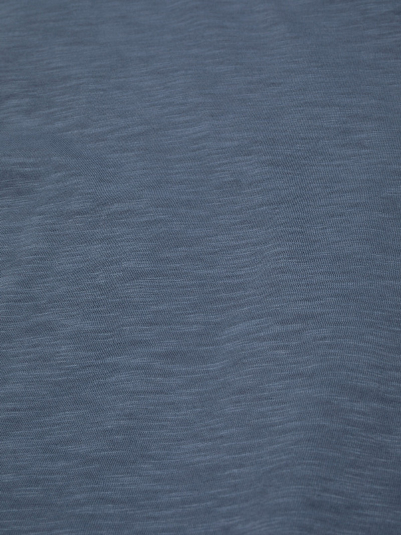 Roffe Slub T-Shirt Bluegrey 3
