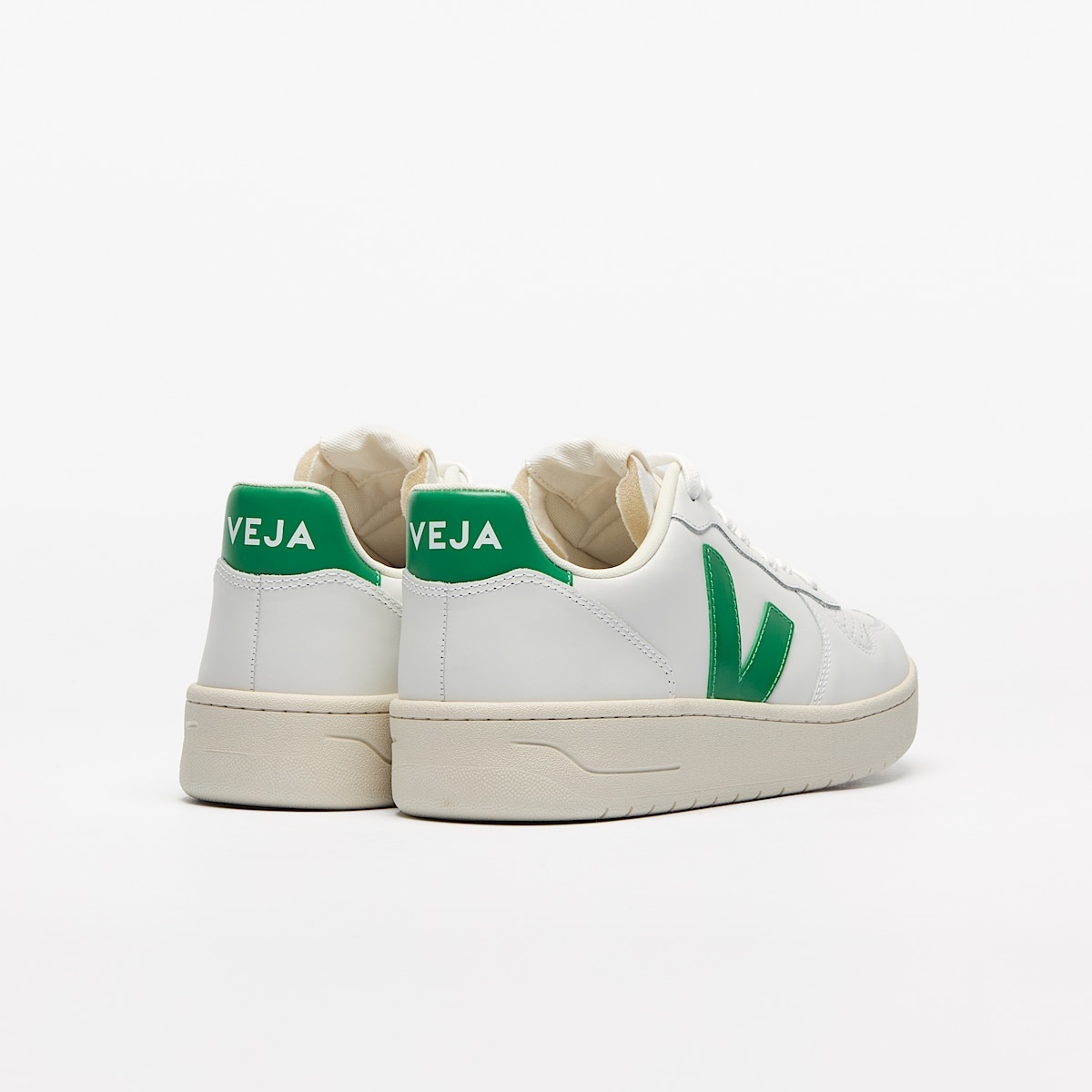 V-10 LEATHER WHITE EMERAUDE - 3