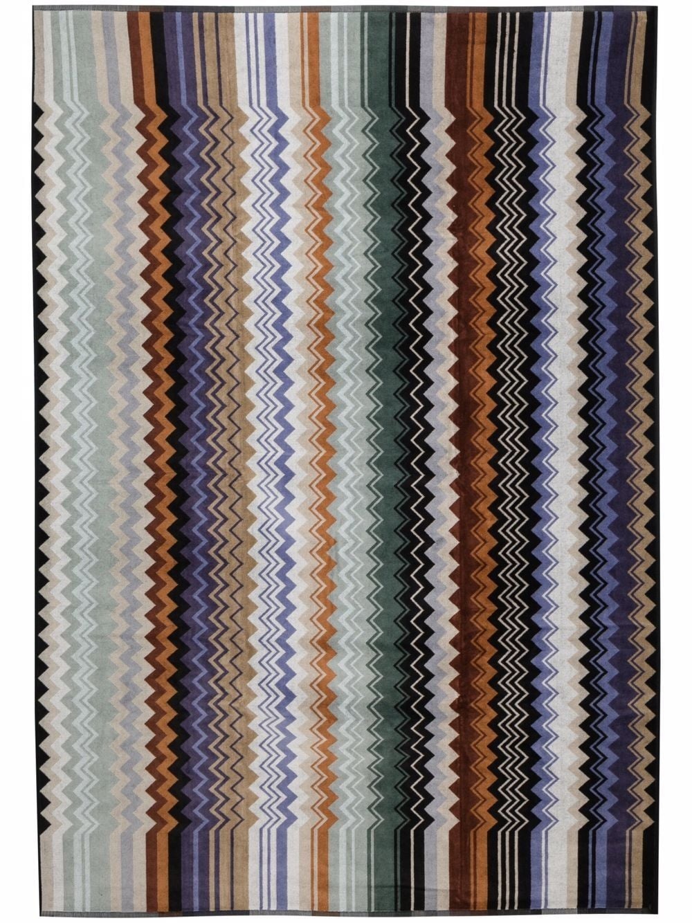 zig-zag cotton towel - 3