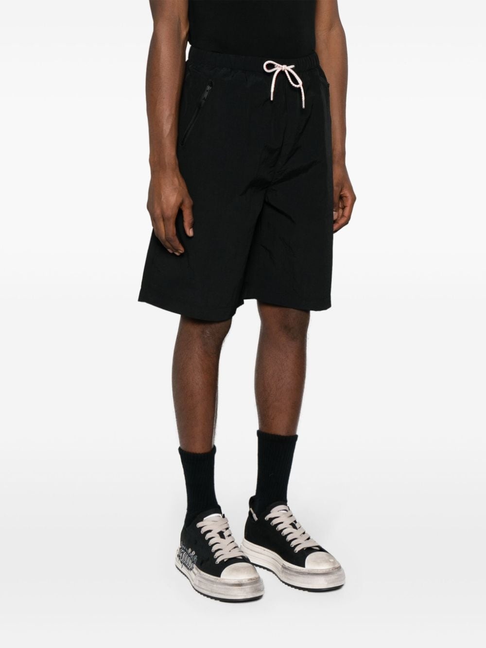 Graffiti Cross bermuda shorts - 3