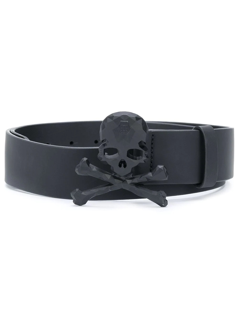 skull buckle belt - 1