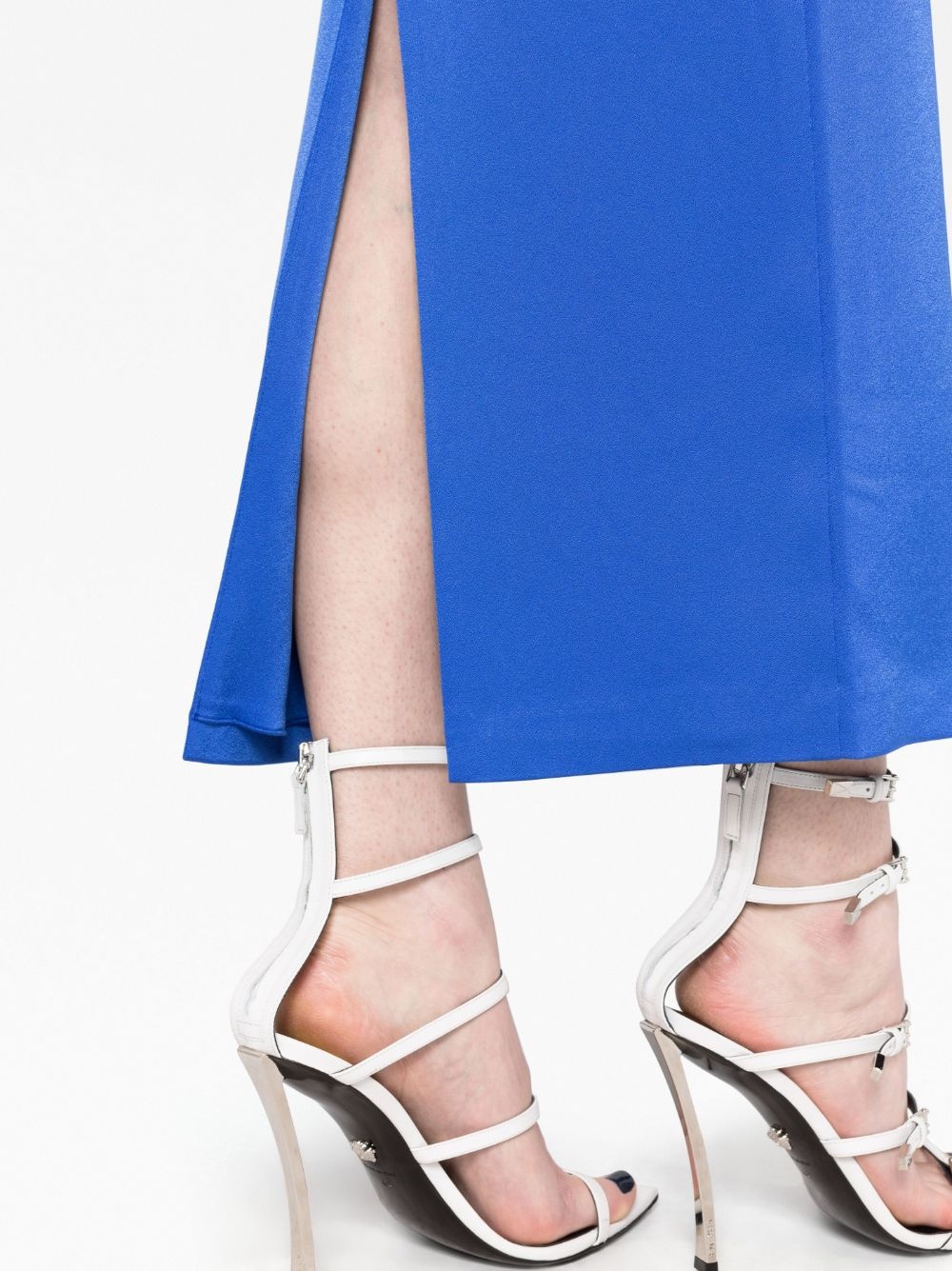 Linden satin midi dress - 3