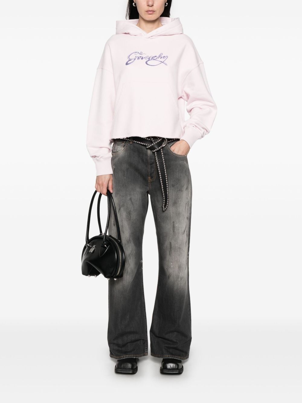 logo-print hoodie - 2