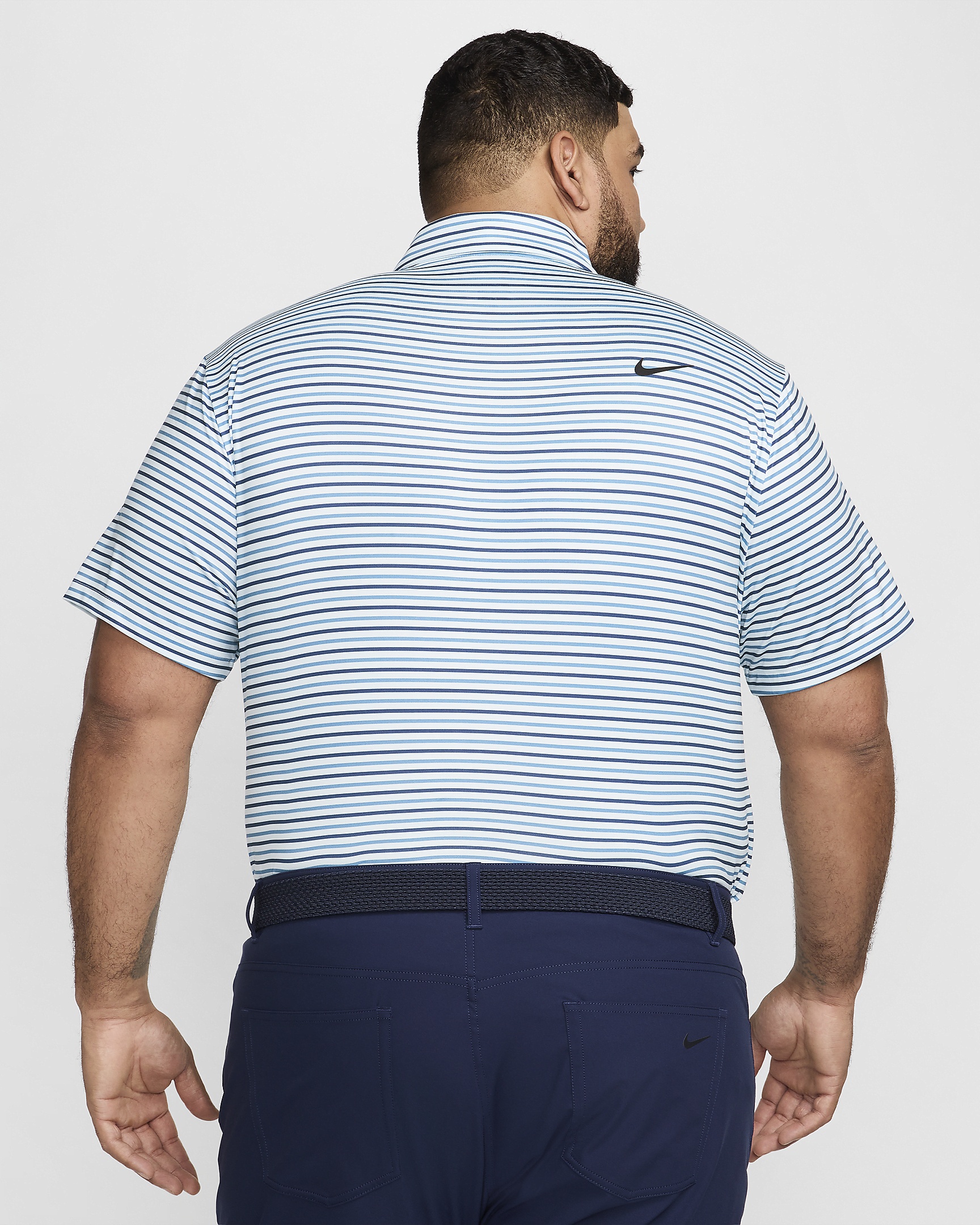 Nike Tour Men's Dri-FIT Striped Golf Polo - 8