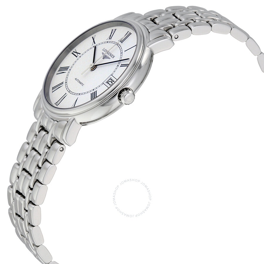 Longines Presence Automatic White Dial Men's Watch L4.821.4.11.6 - 2