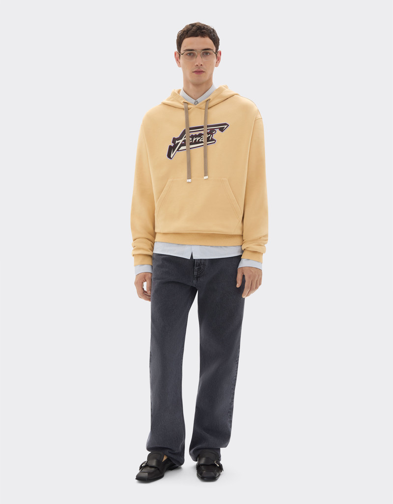 Ferrari Hoodie with Ferrari patch outlook
