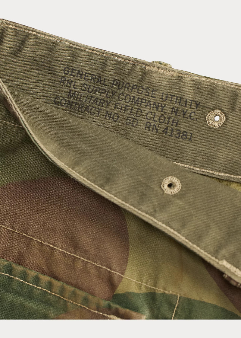 Camo Poplin Cargo Field Pant 4