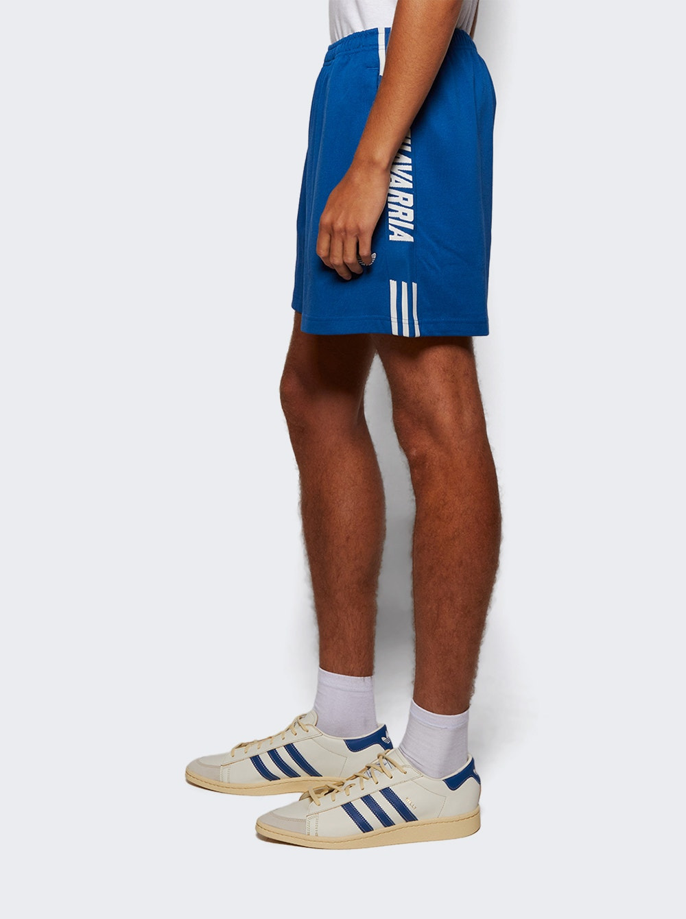 X Willy Chavarria Gym Shorts Marine Blue - 3