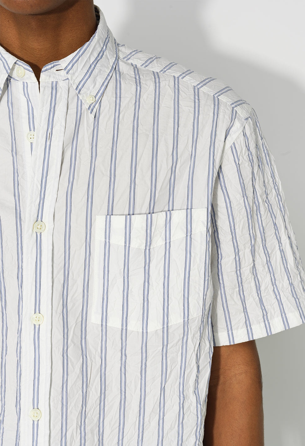CRINKLED SS SHIRT - 2