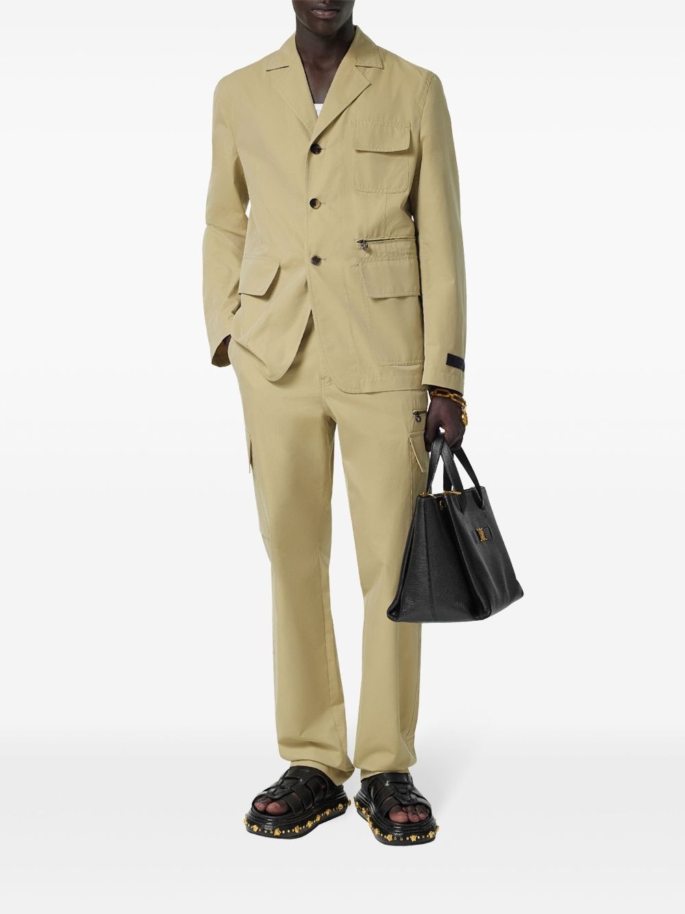 flap-pocket trousers - 2