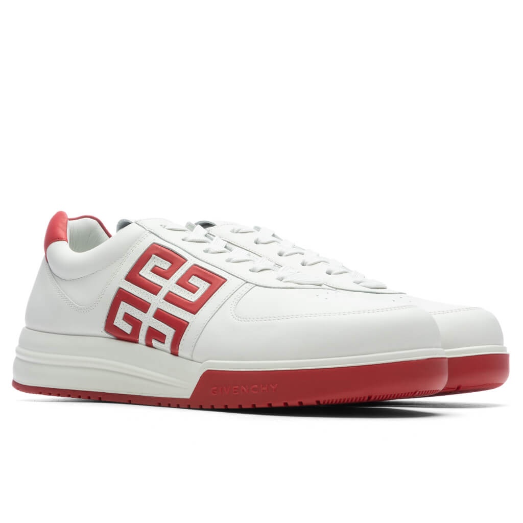 G4 LOW SNEAKERS - WHITE/RED - 2