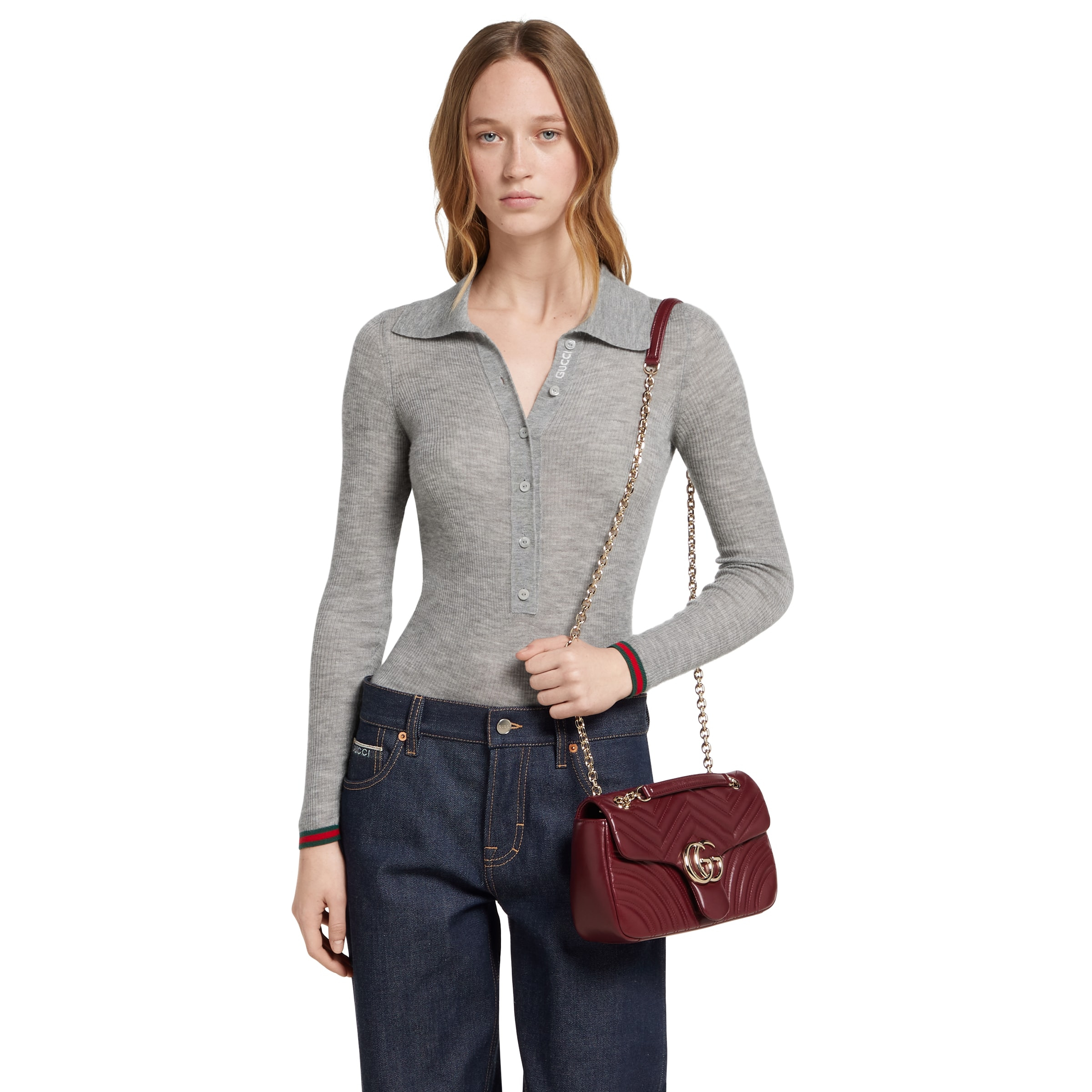 GG Marmont medium shoulder bag - 4