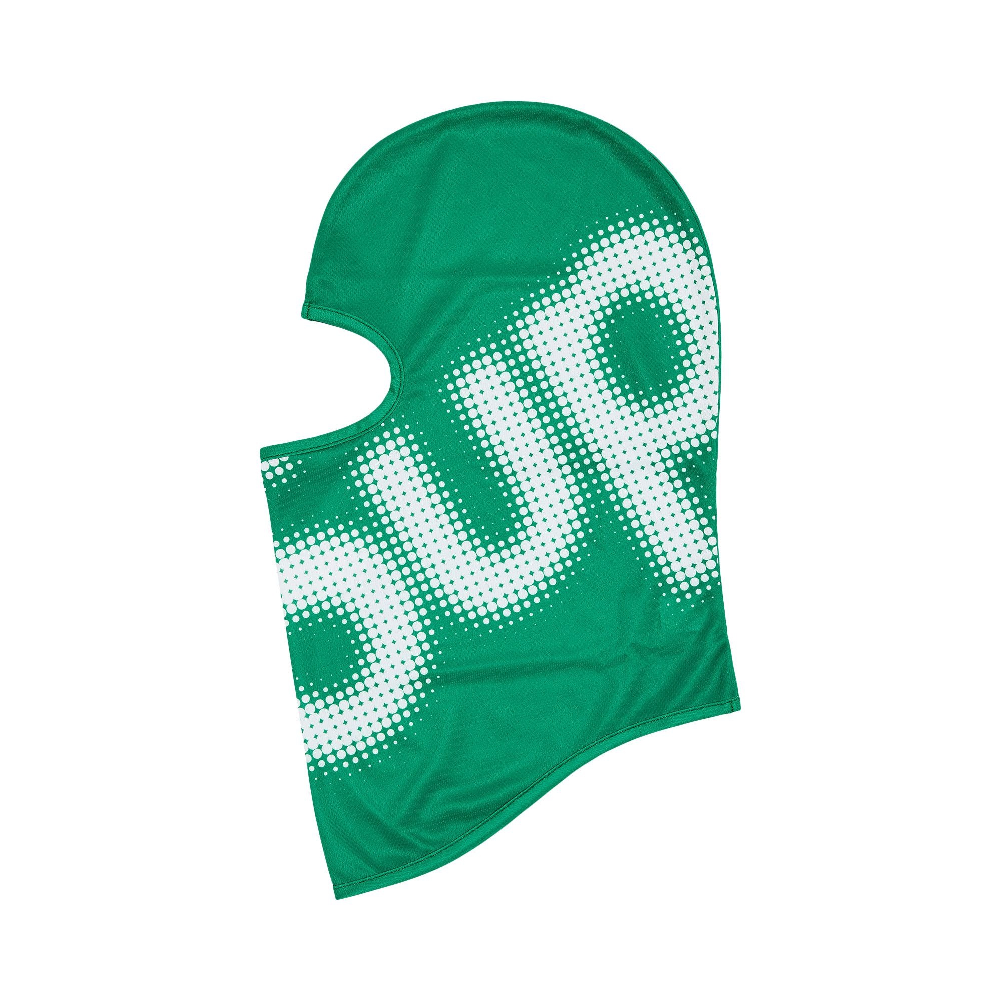 Supreme Halftone Lightweight Balaclava 'Green' - 1