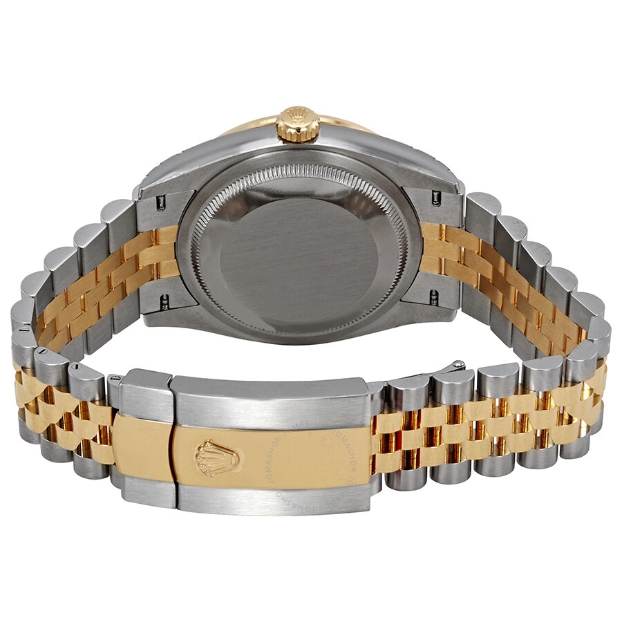 Rolex Green Diamond Dial Automatic Ladies Steel and 18K Yellow Gold Jubilee Watch 126283GNRDJ - 3
