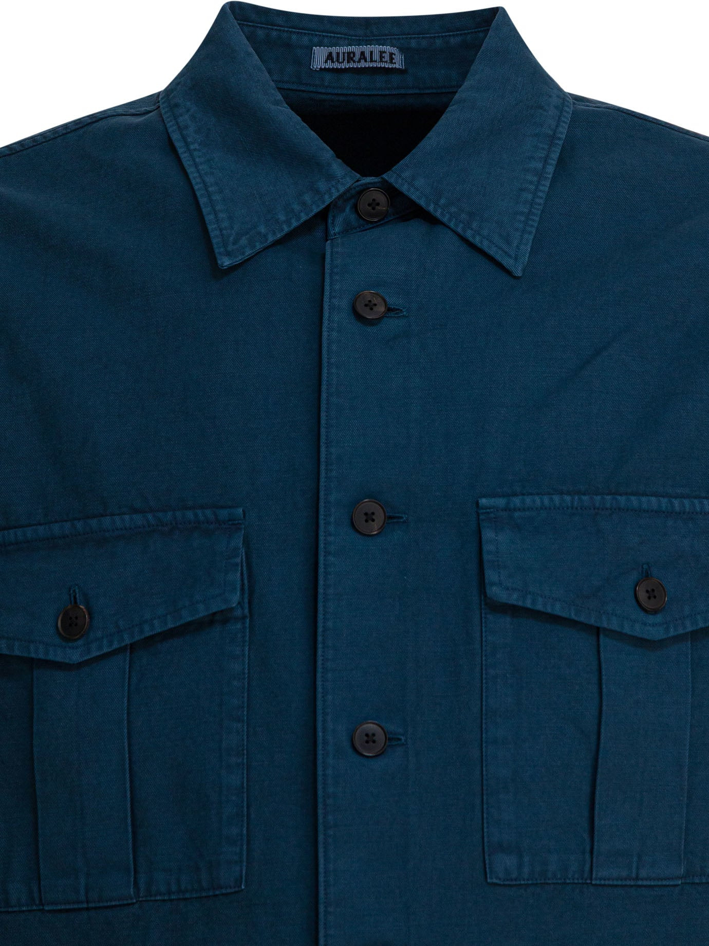 Cotton Shirt Shirts Blue - 3