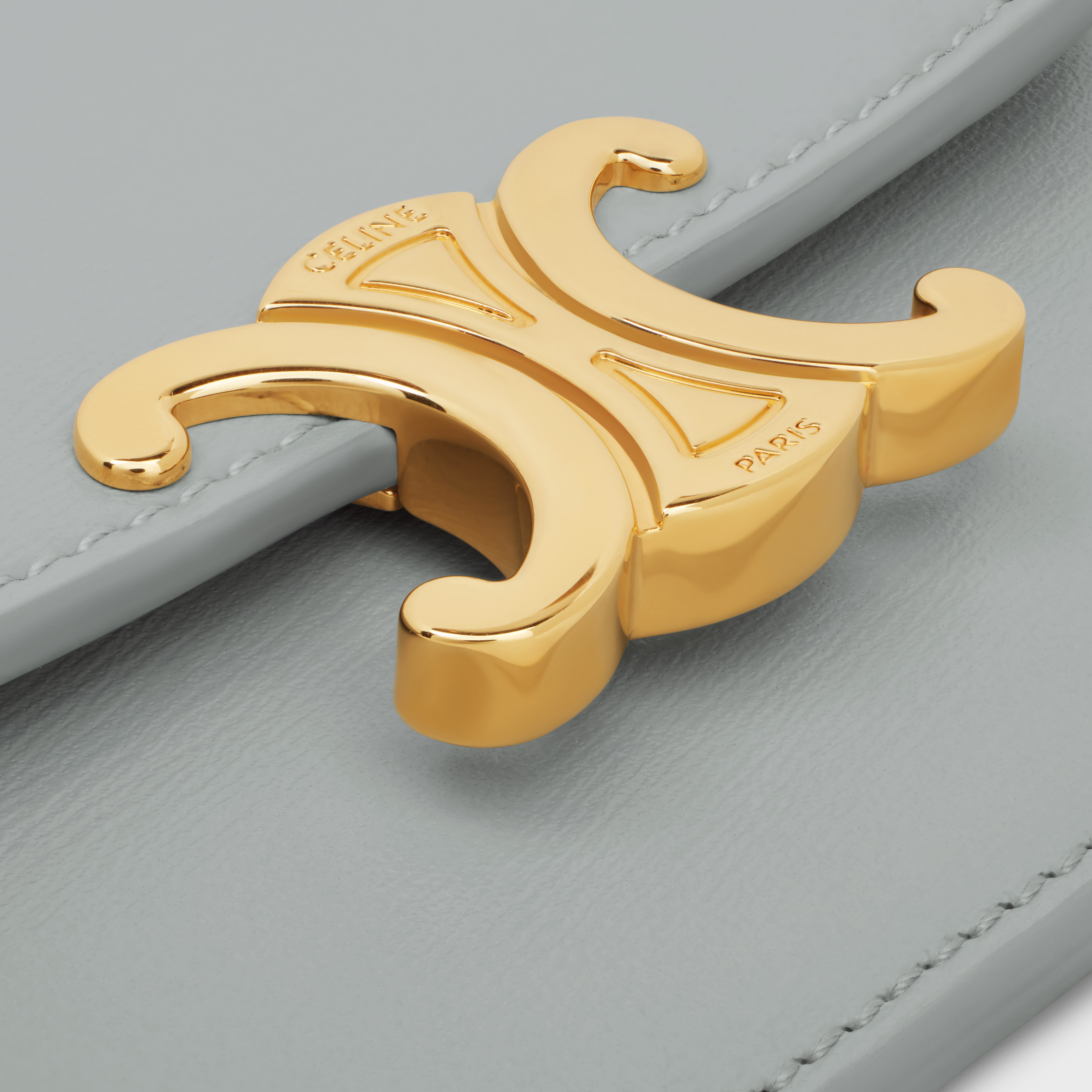 CARD HOLDER WITH FLAP TRIOMPHE in Shiny calfskin - 5