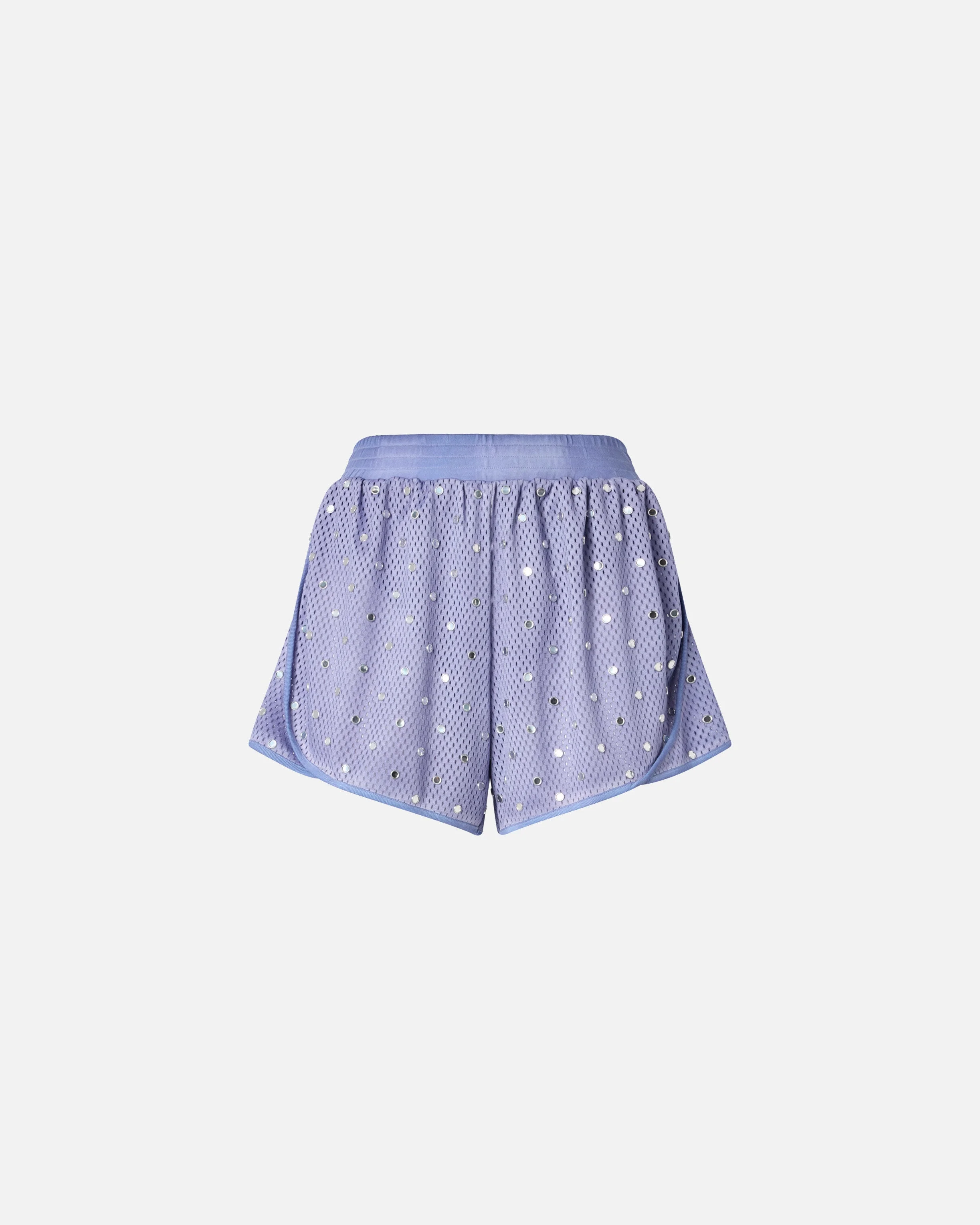 MESH SHORTS WITH MIRROR DETAIL - 1