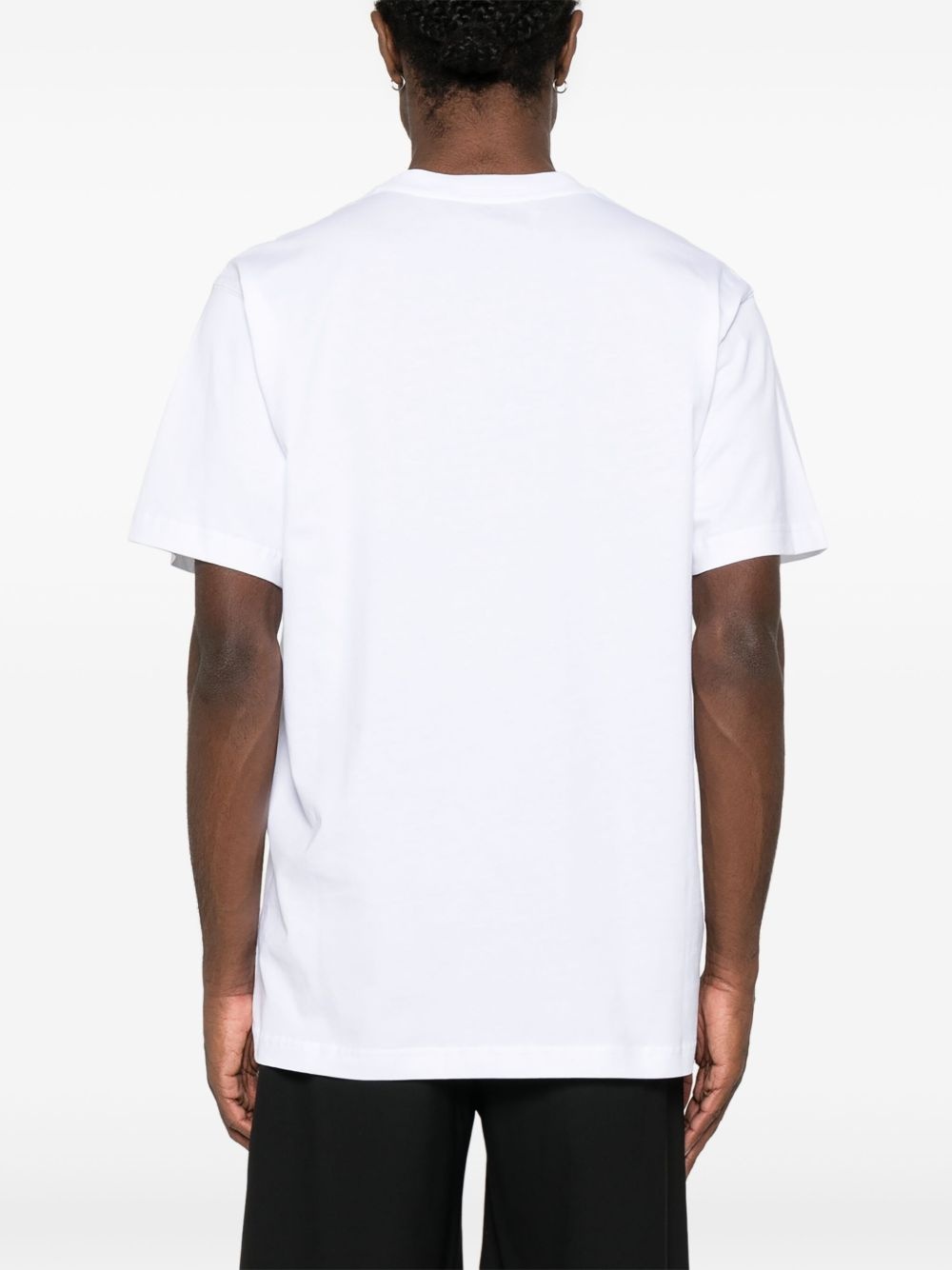 logo-print T-shirt - 3