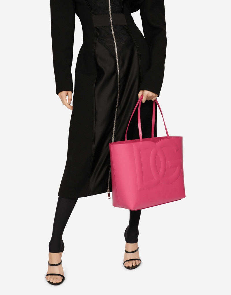 Dolce & Gabbana Medium calfskin Logo shopper outlook