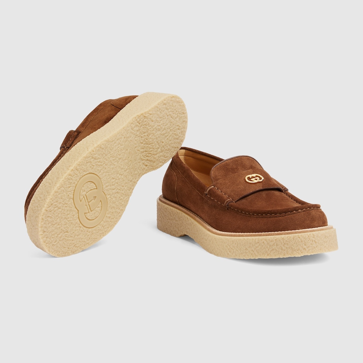 Men's loafer with Interlocking G - 6
