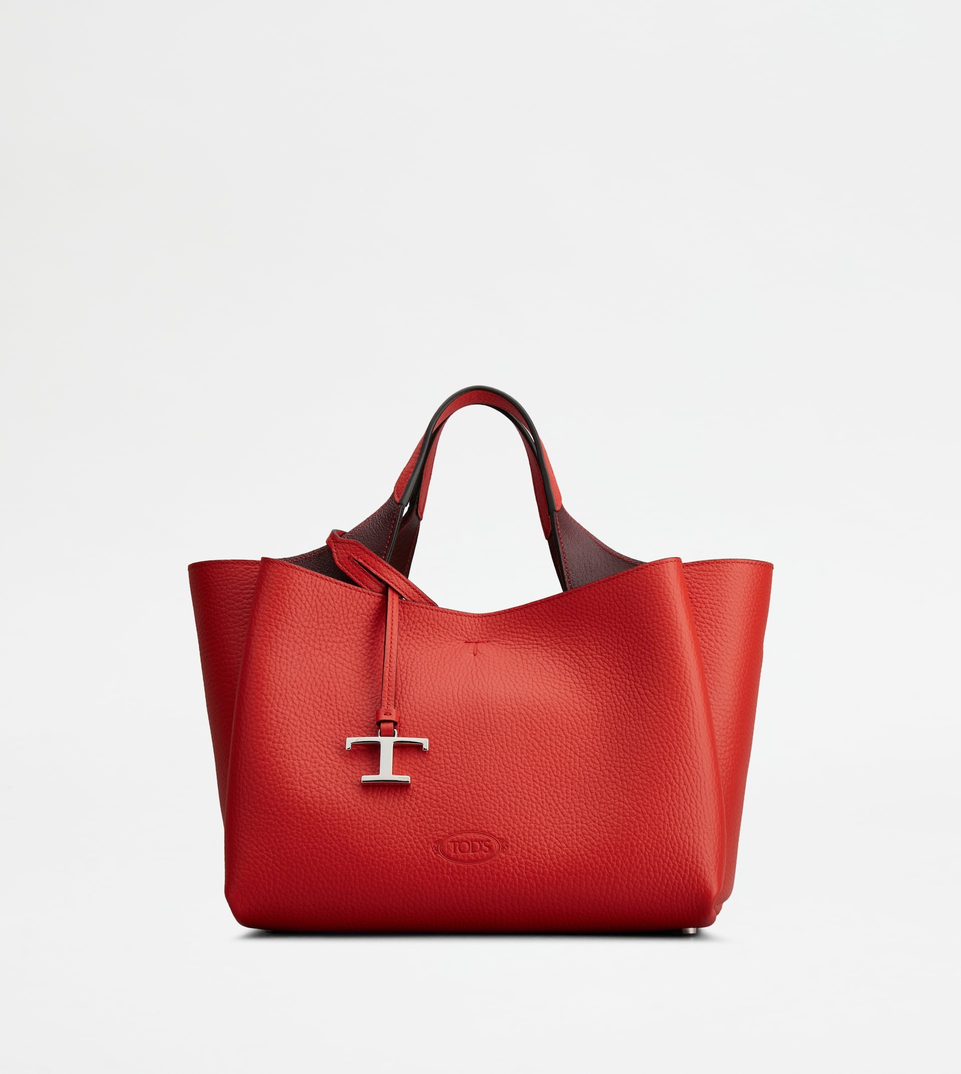 BAG IN LEATHER MINI - RED - 1