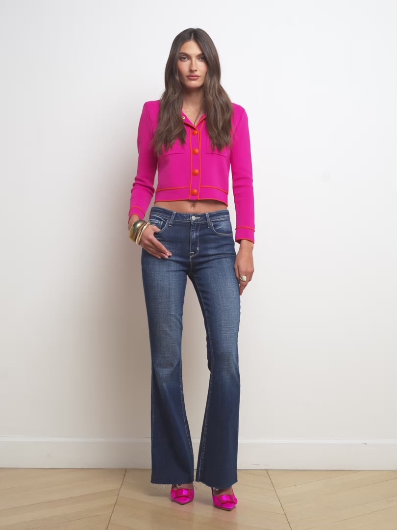 Sera Sneaker Flare Jean - 7
