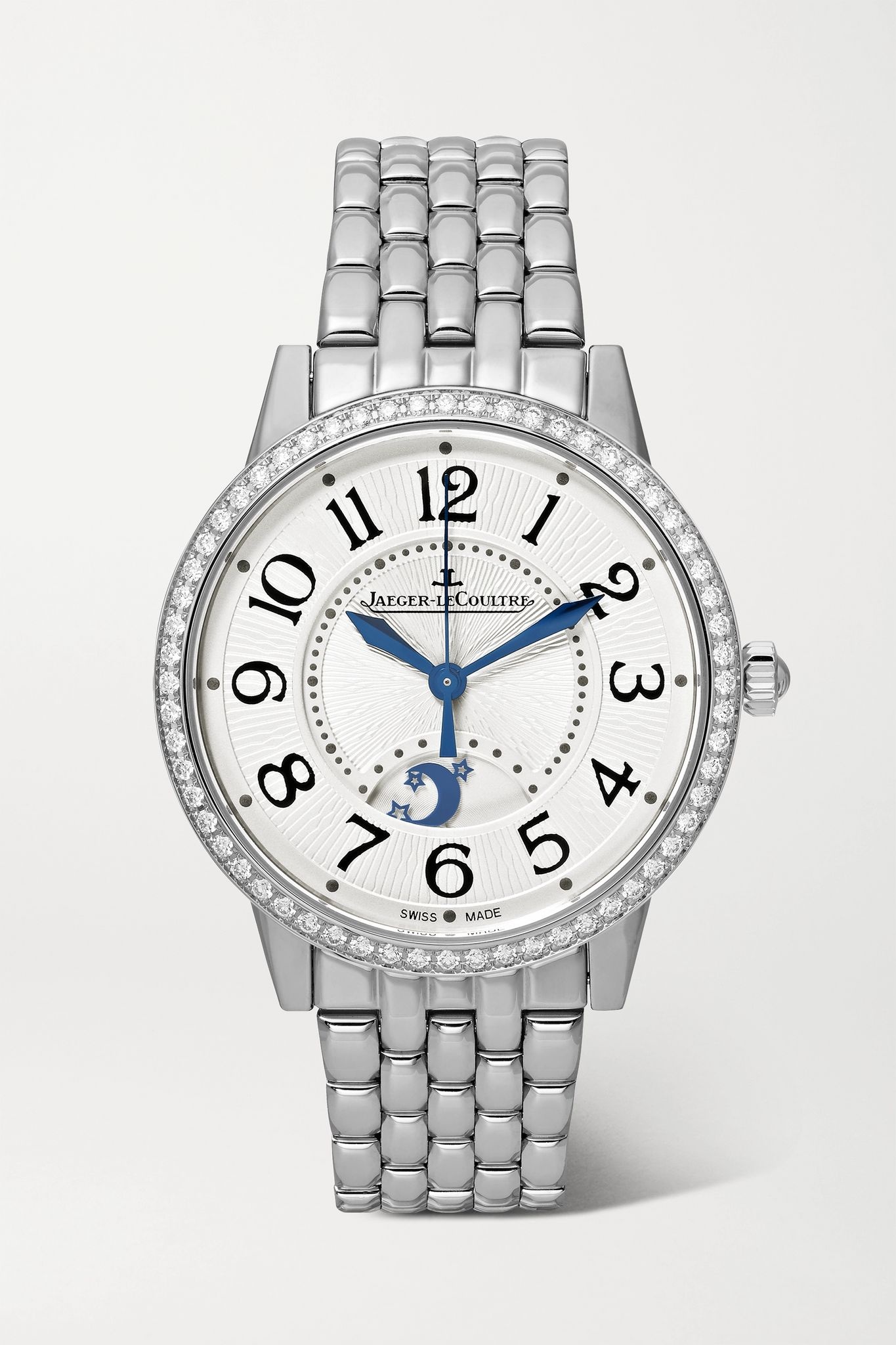 Rendez-Vous Night & Day Automatic 34mm medium stainless steel and diamond watch - 1