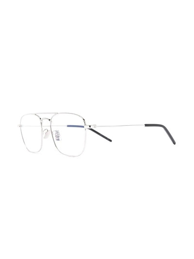 SAINT LAURENT SL309 aviator-frame double-bridge glasses outlook