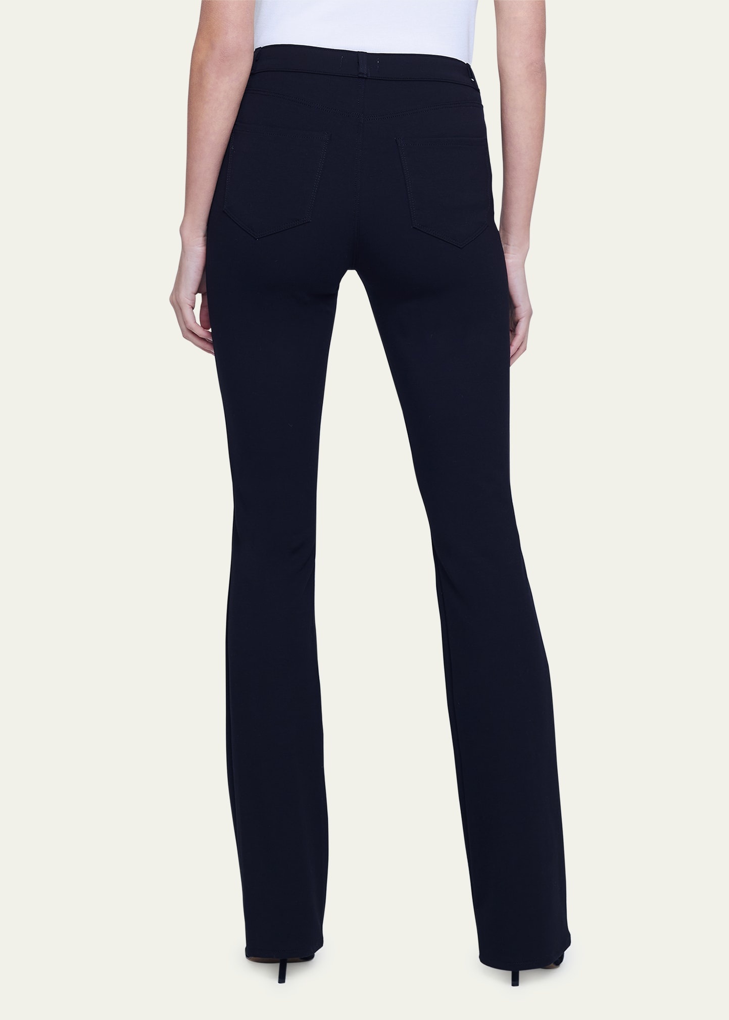 Selma High Rise Sleek Baby Bootcut Pants - 3