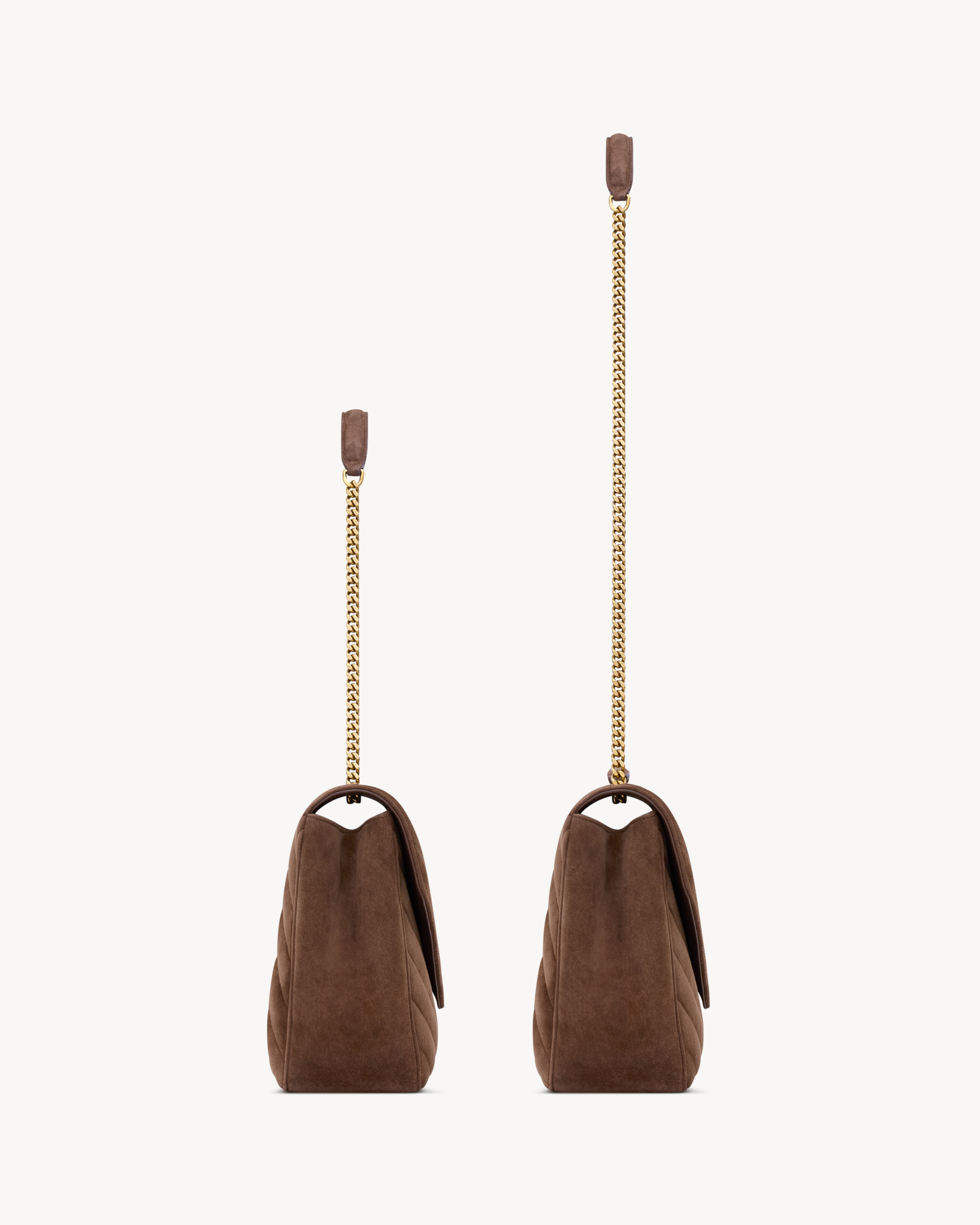 LOULOU LARGE IN MATELASSÉ SUEDE - 3