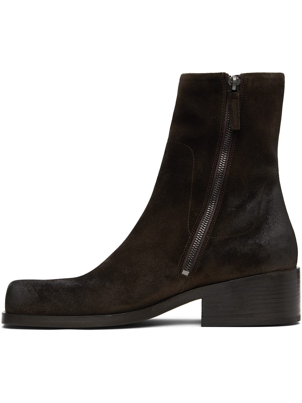 Brown Cassello Ankle Boots - 3
