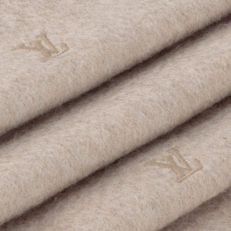 LV Blason Embroidered Scarf 3