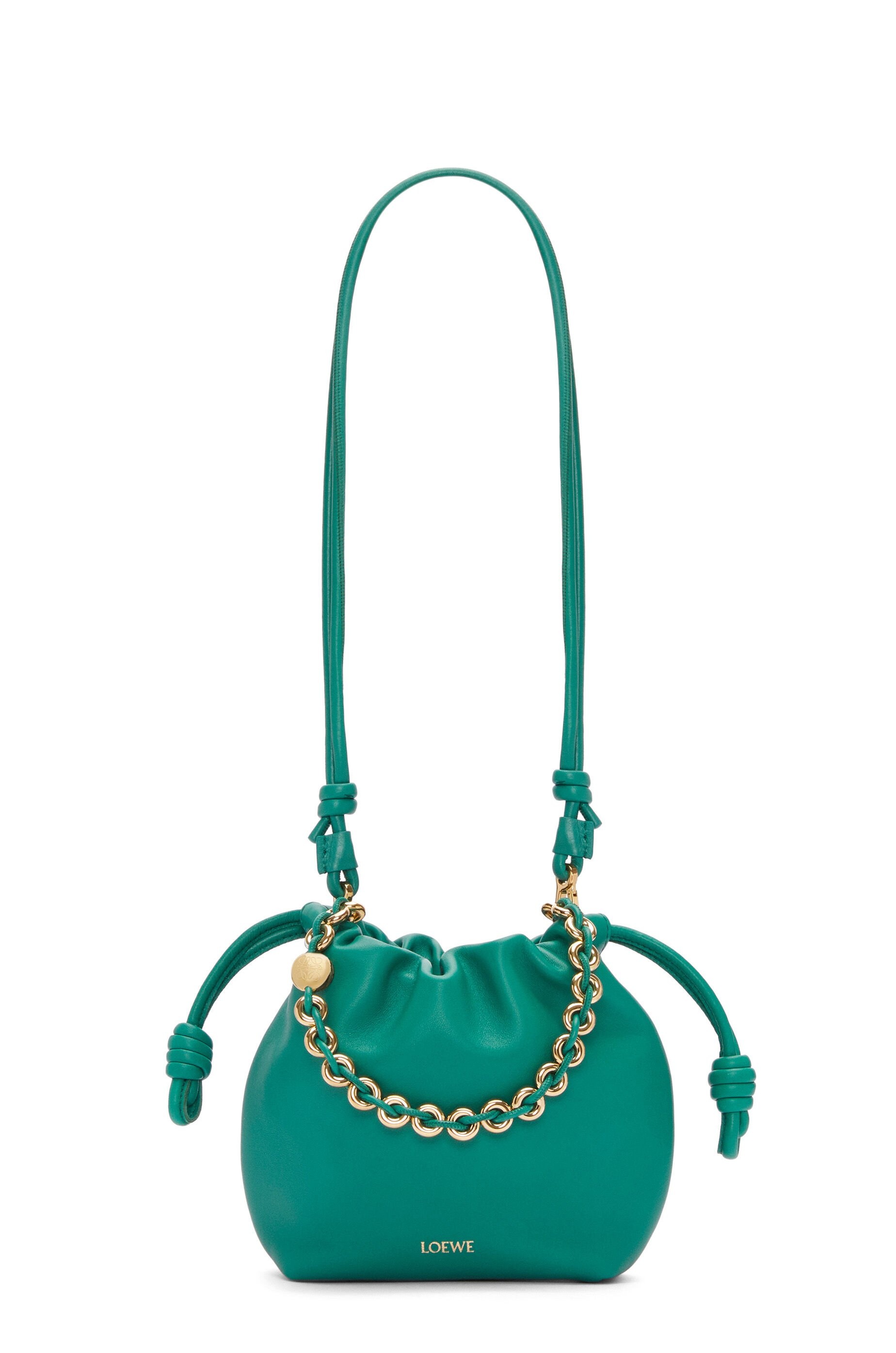 Mini Flamenco Purse bag in mellow nappa lambskin - 9