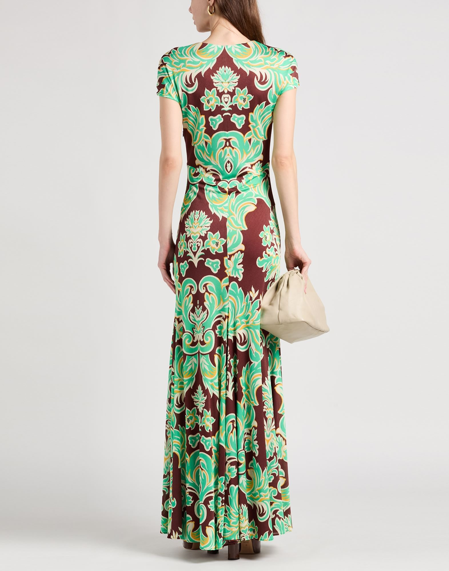 Brown Women's Long Dress - 3