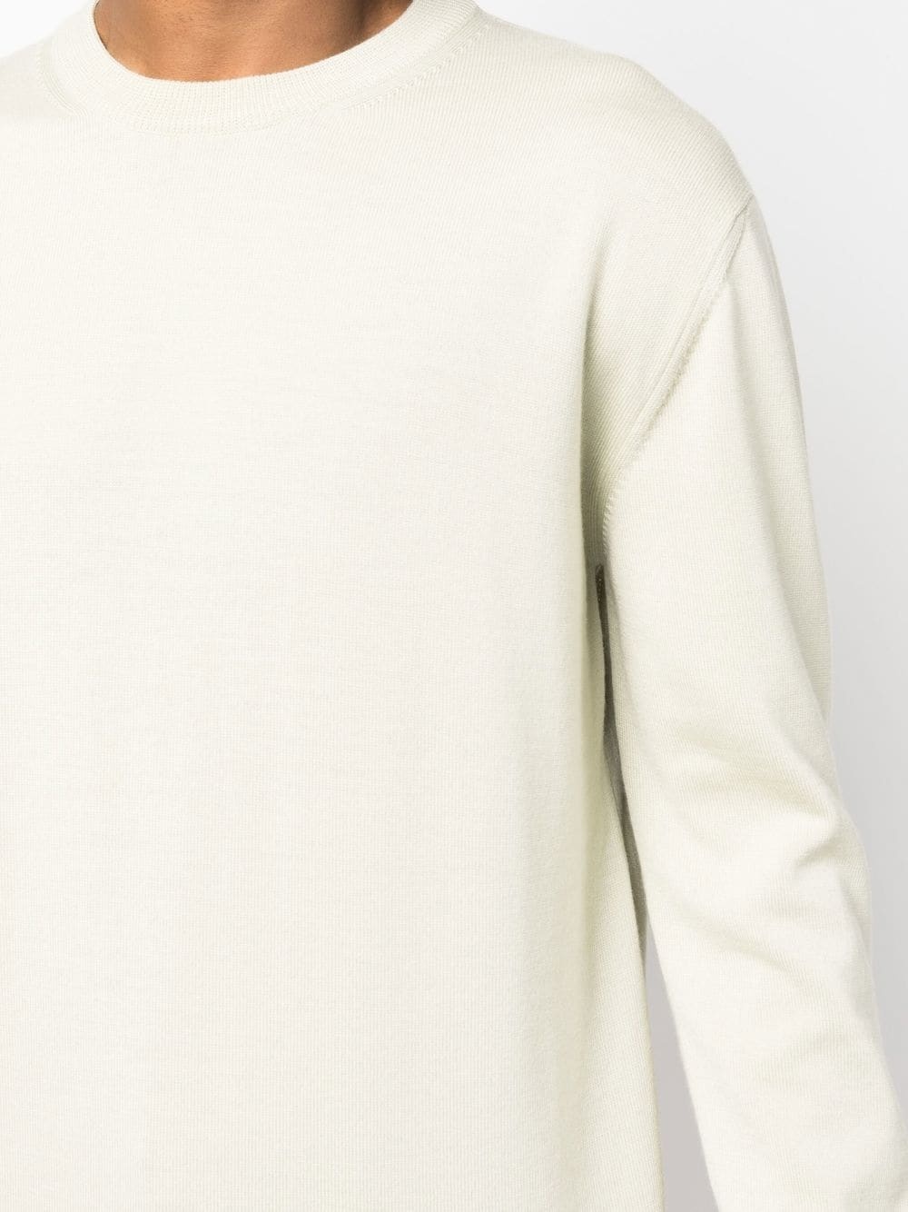 crew-neck merino wool jumper - 5
