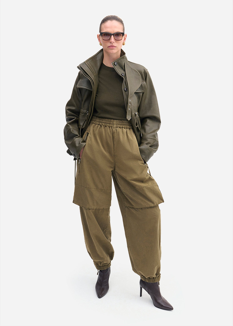 GUCCI Military Jacket in Leather outlook