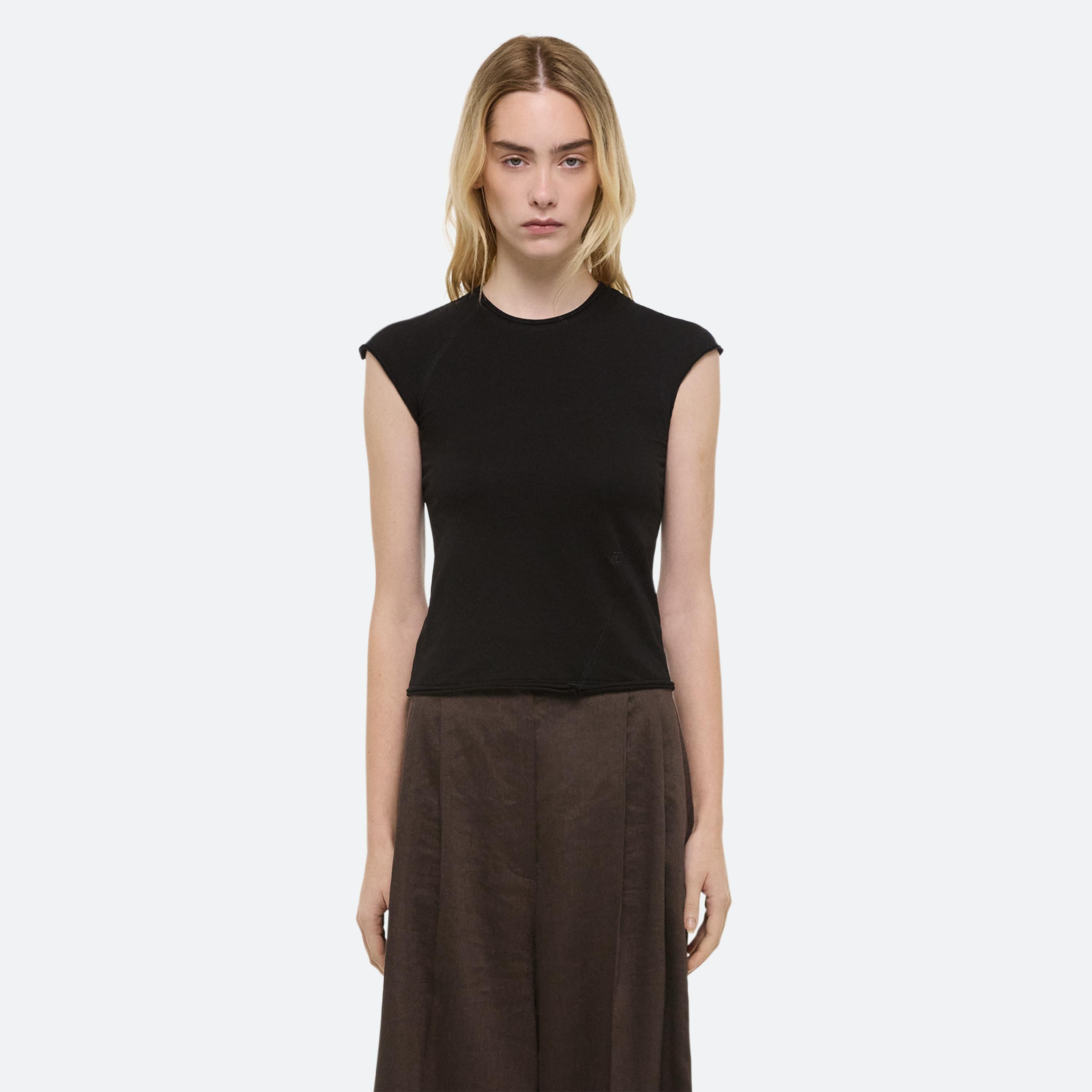 CROPPED TWISTED TEE - 4