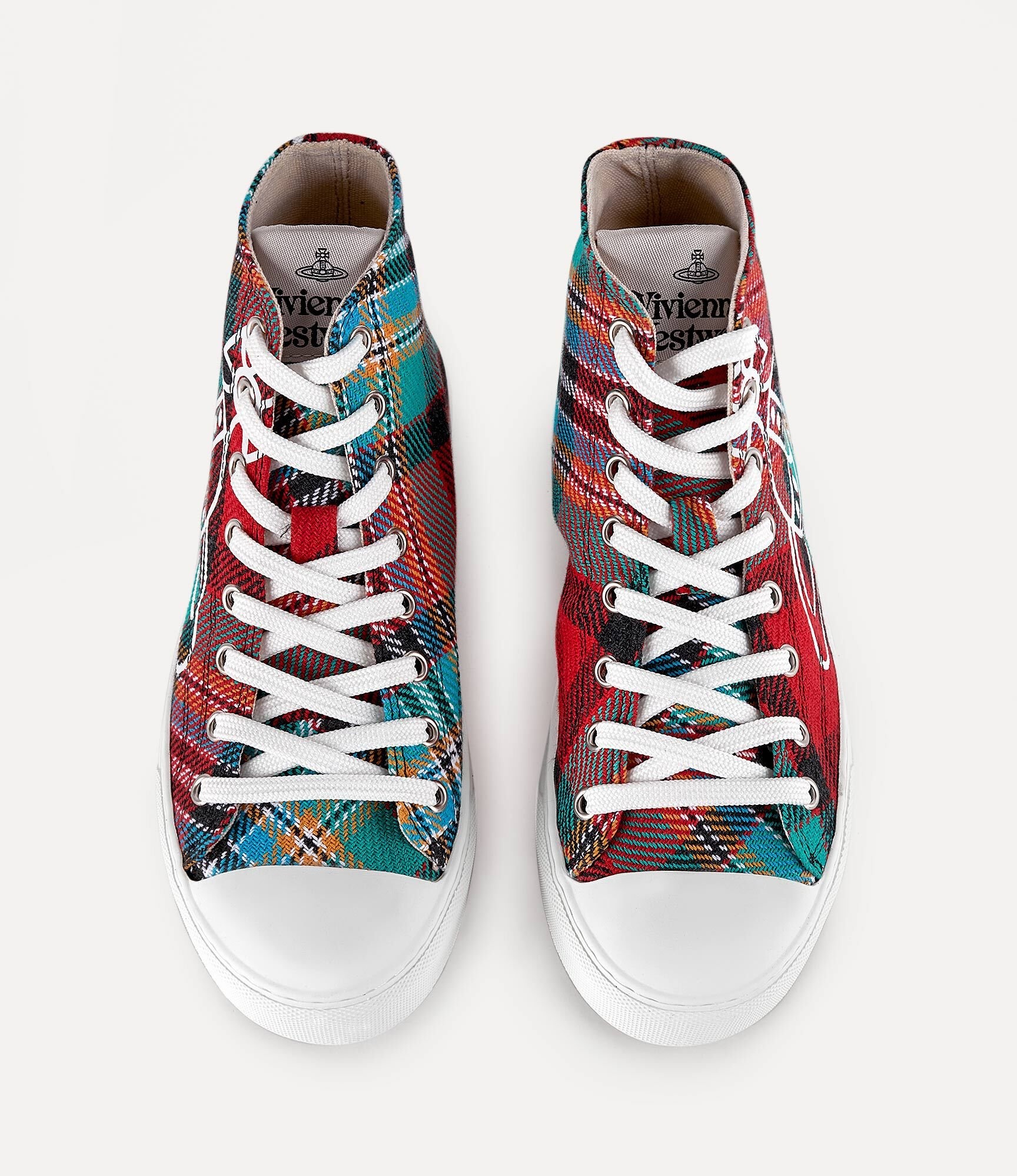 PLIMSOLL HIGH TOP TARTAN - 6
