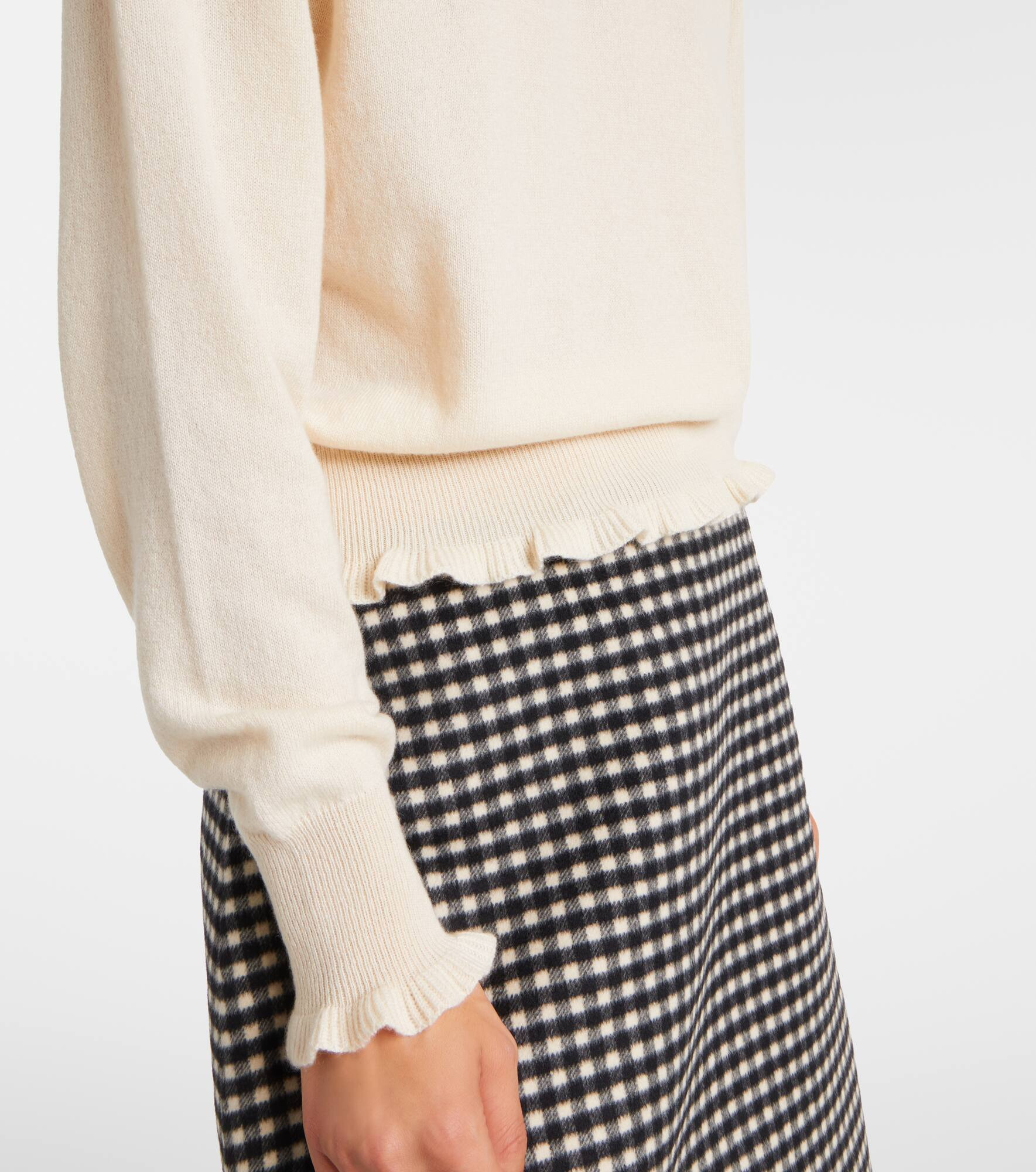 Cashmere polo sweater - 5