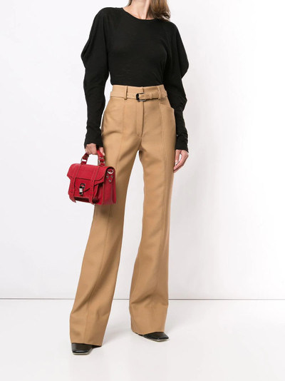 Proenza Schouler draped long-sleeves top outlook